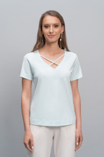 22702 Джемпер женский (аква)