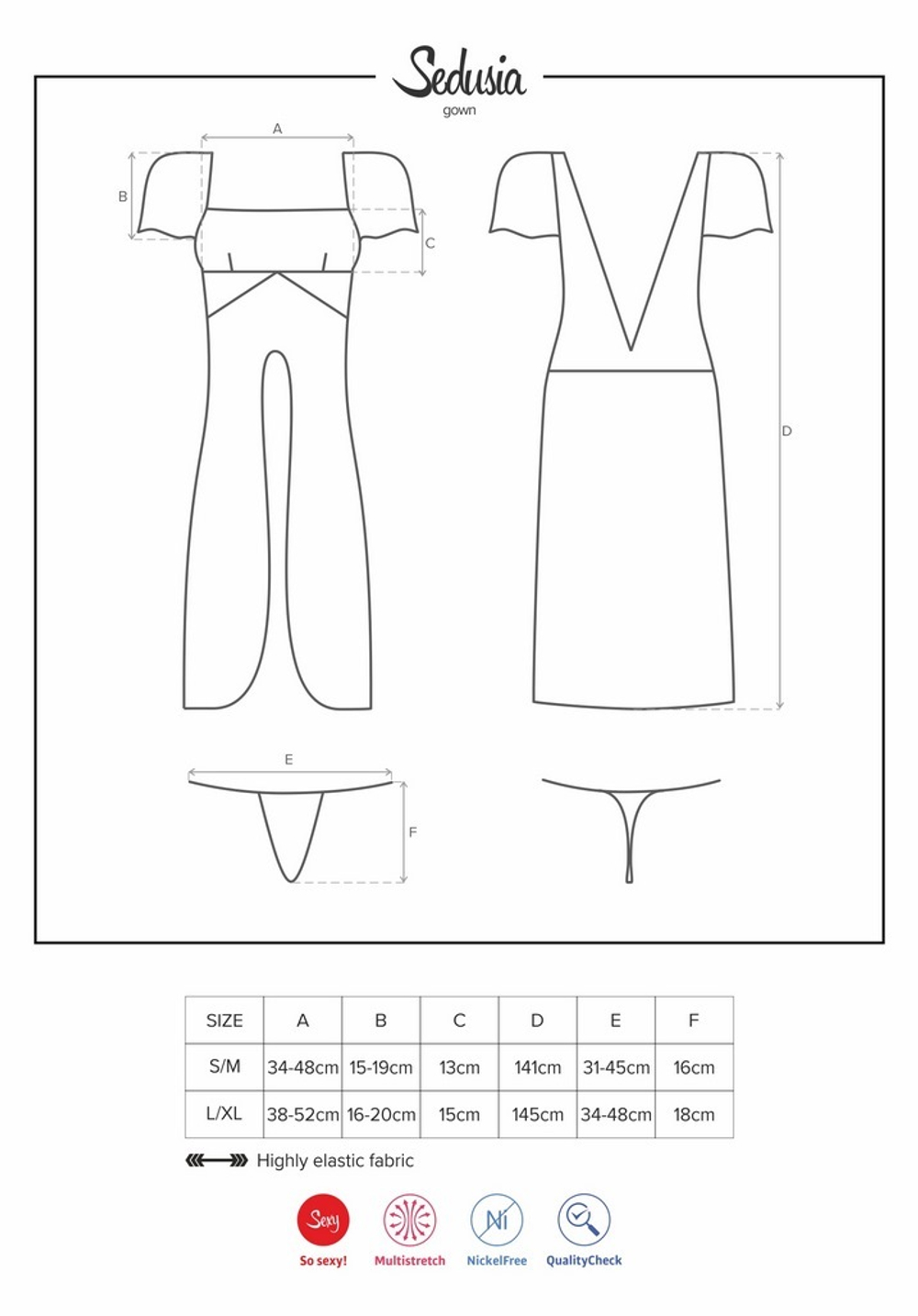 SEDUSIA Dress Сорочка