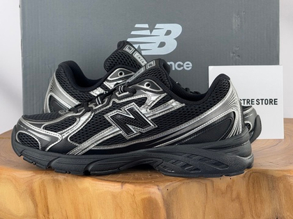 New Balance 740 Black Silver Metallic