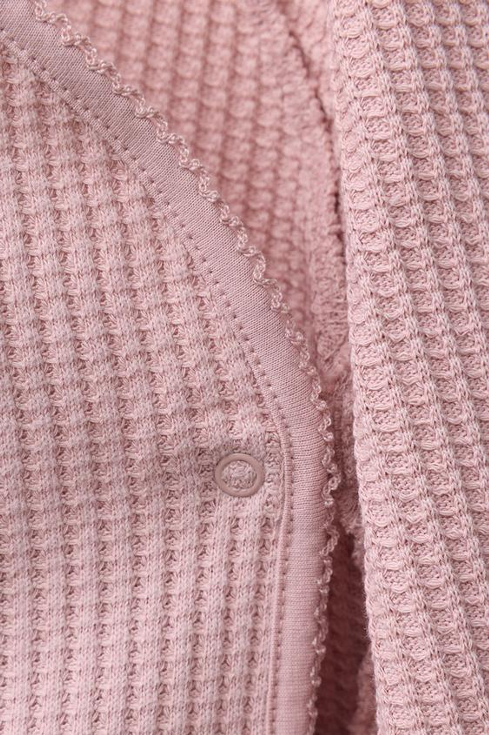 ZARA КОМПЛЕКТ ИЗ ФУТБОЛКИ И ПОЛЗУНКОВ С РЕЛЬЕФНЫМ УЗОРОМ, РОЗОВЫЙ