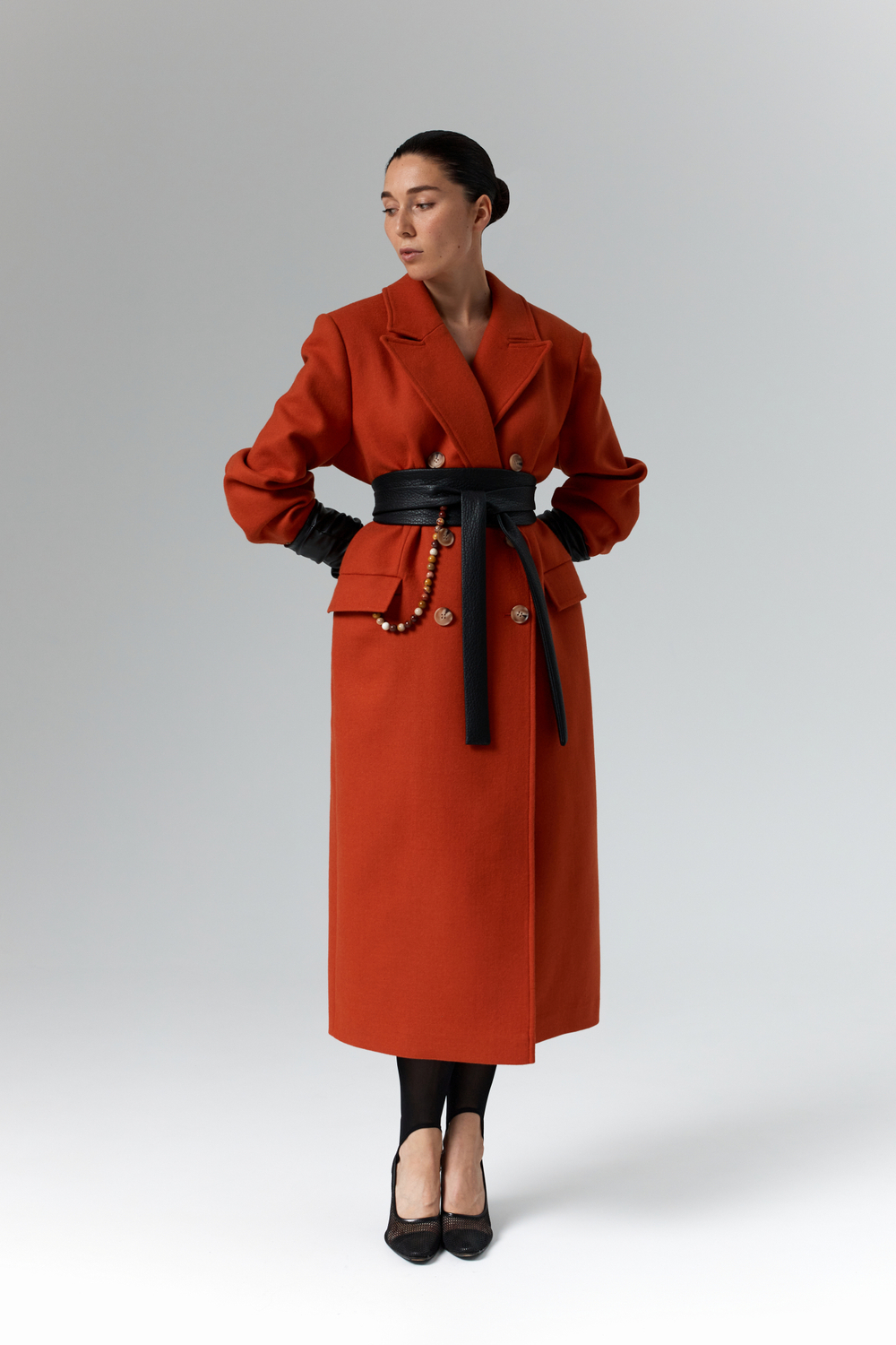 Пальто макси