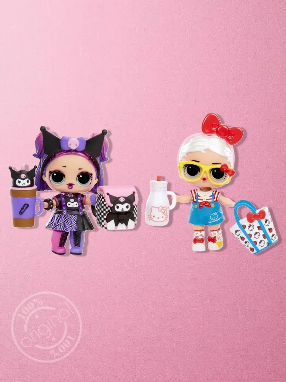 Кукла Лол Сюрприз мини в шаре Hello Kitty оригинал