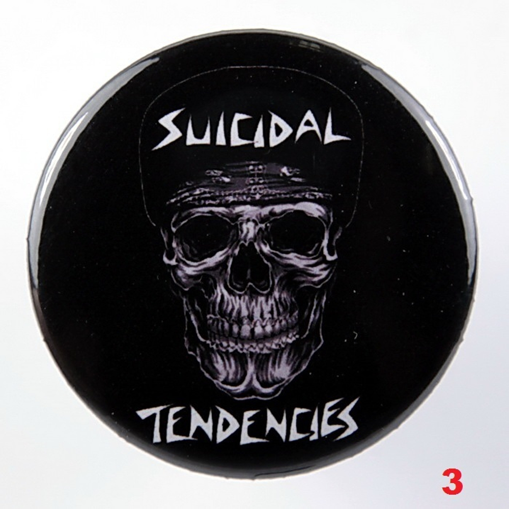 Значок Suicidal Tendencies ( в ассортименте )
