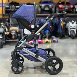 Коляска-трансформер 3в1 Luxmom 558 с автолюлькой,/цвета