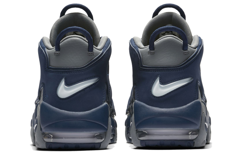 Кроссовки Nike Air More Uptempo "Cool Grey Midnight Navy"