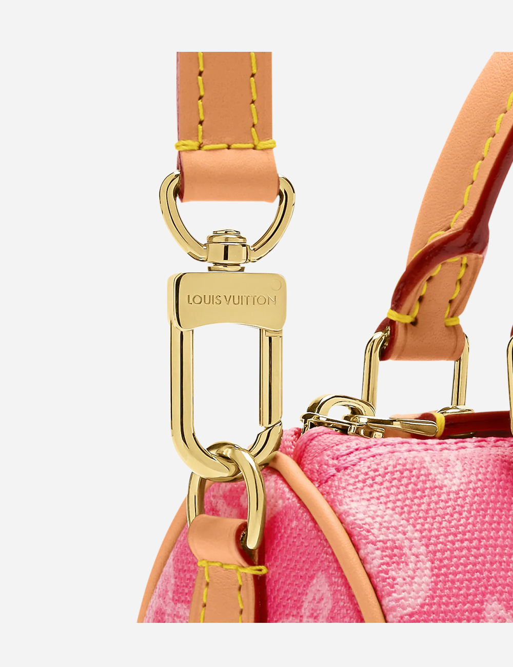 Сумка Louis Vuitton Nano Speedy "Monogram Origine Rose Ruban"