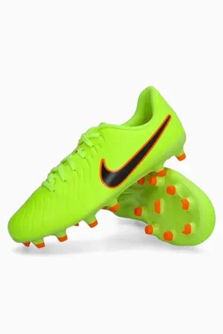 Бутсы Nike Tiempo Legend 10 Club FG/MG Junior - зеленый