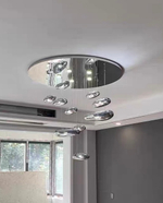Ceiling design lamp Mercury by Artemide (10 lampshades)