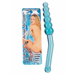 Анальный двусторонний стимулятор Anal Angler ( 23,5 см , голубой ) (Цвет: прозрачный голубой)
