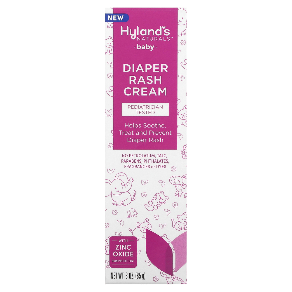 Hyland's Naturals, Крем от детского подгузника, 85 г (3 унции)