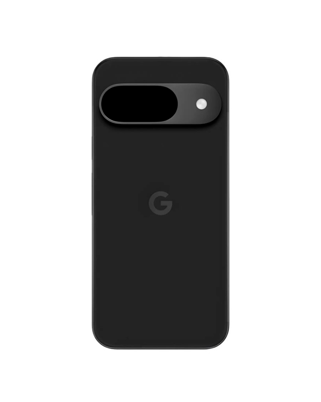 Задняя крышка для Google Pixel 9 черная (Obsidian) со стеклом камеры