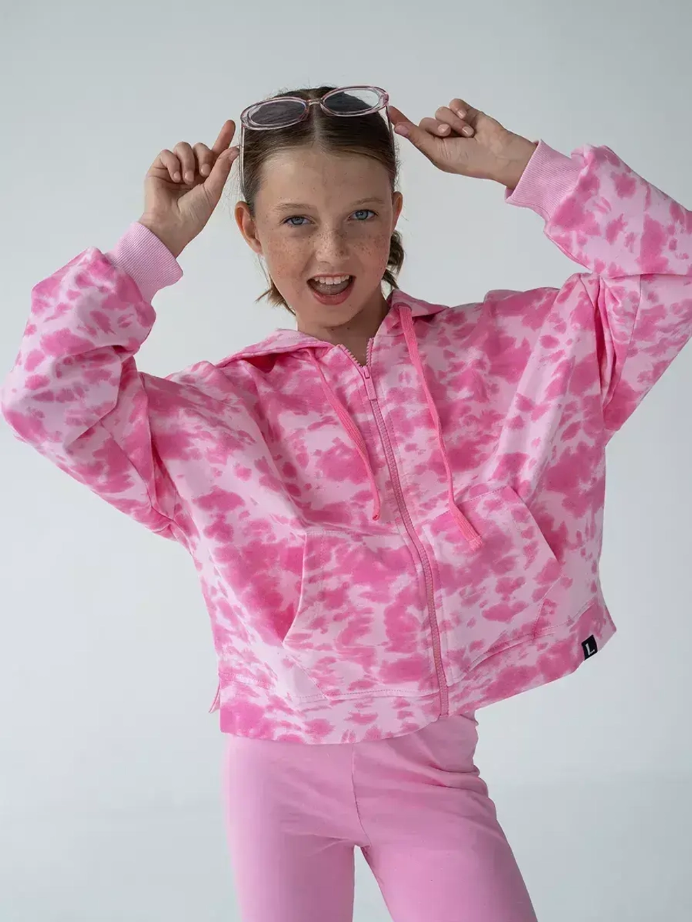 Зип худи для девочки