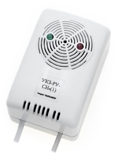 Сигнализатор загазованности природным газом УКЗ-РУ-СН4(1), без клапана (4-х контактный)