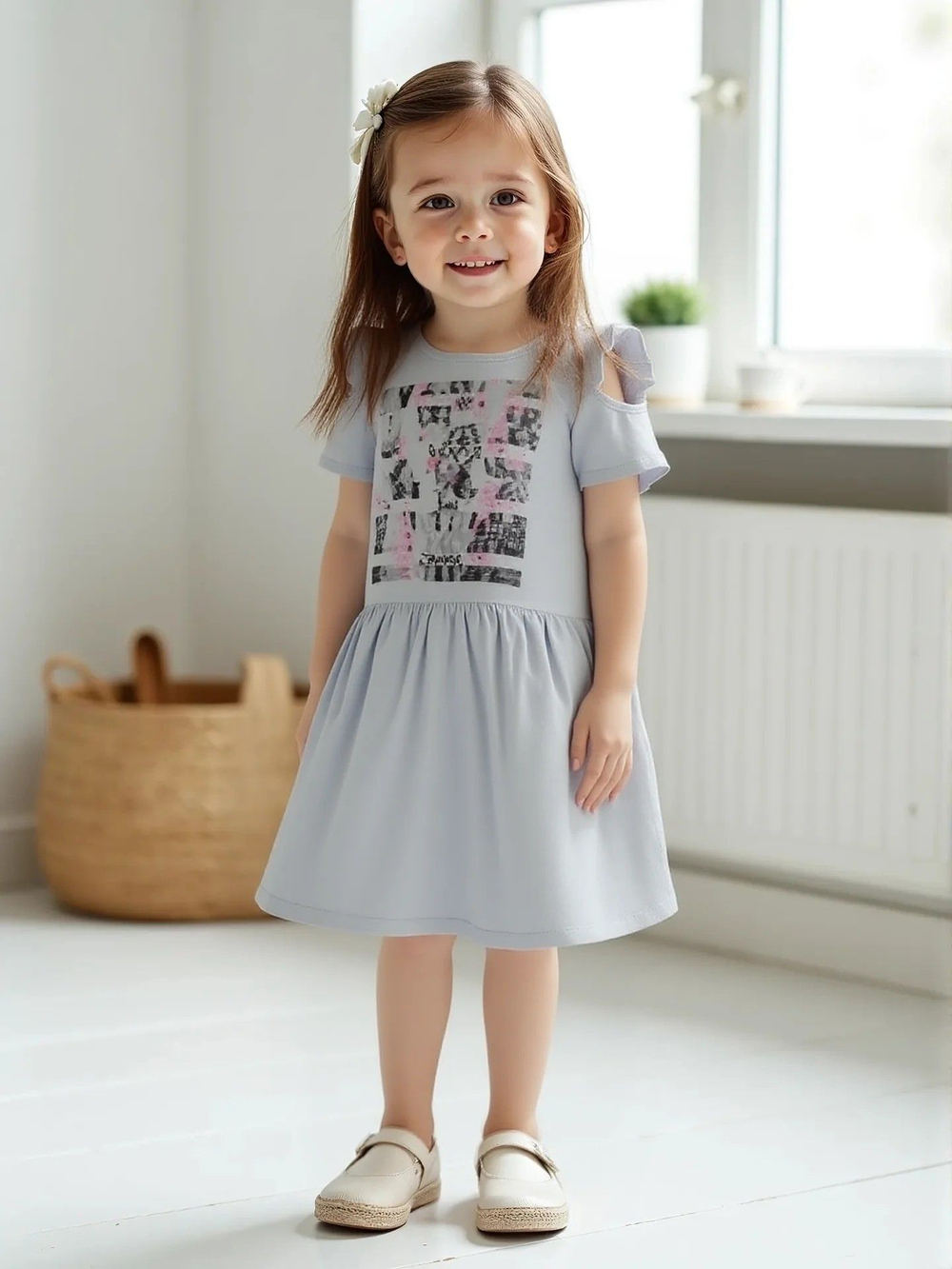 11-113-4 платье для девочки Luneva.