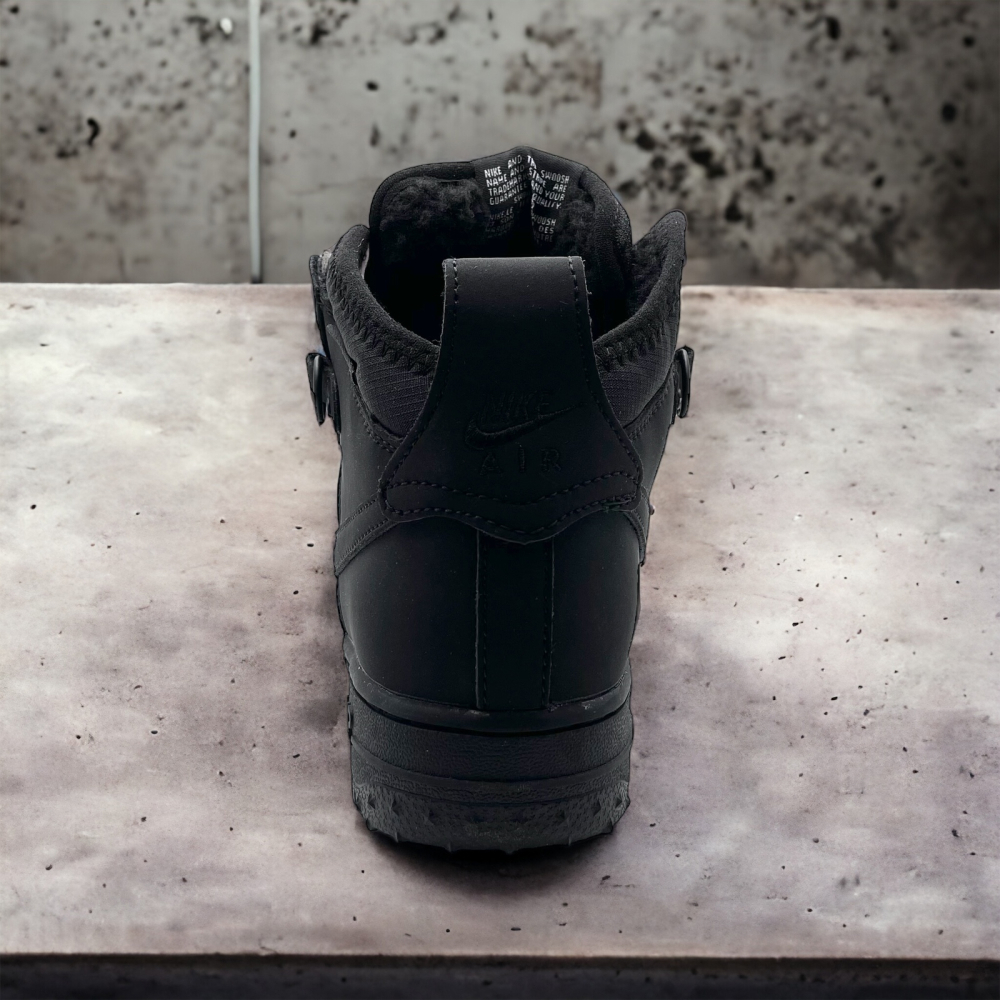 Nike Air Force 1 Winter • Duckboot Black