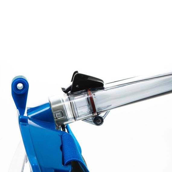 Маска для плавания с трубкой взрослая с креплением для GoPro Marlin Vision Pro GoPro Blue/Grey