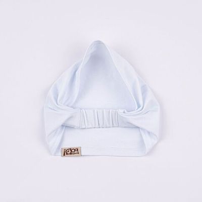 Jersey kerchief with elastic band - Heavy Cream
