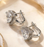 Ювелирные серьги из серебра 925 пробы