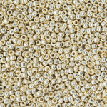 Японский бисер TOHO Round 11/0 (№PF558), непрозрачный глянцевый с металлическим блеском
