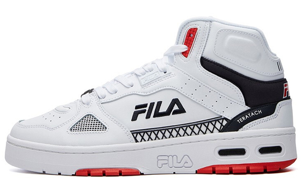 FILA Teratach Mid Top White/Red/Black