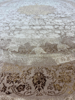 Ковер Zara Collection (160*230 см) - Tile/Mustard, орнамент/овал