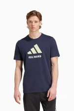 Футболка adidas Real Madrid 24/25 Seasonal Graphic Tee - темно-синий