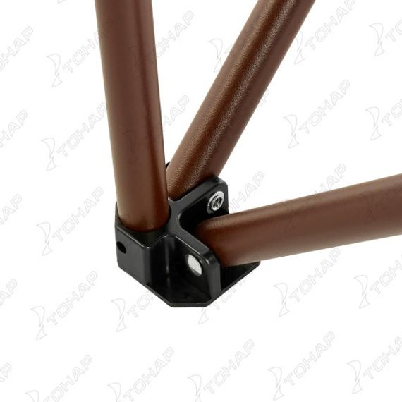 Кресло складное коричневый 140 кг (N-249-B-1) NISUS (пр-во Тонар)