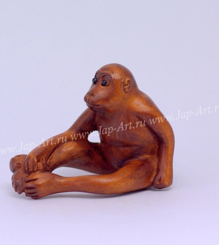 Нэцкэ Обезьяна 2