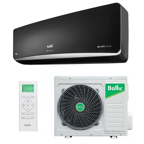Сплит-система инверторного типа Ballu Platinum Black BSPI-13HN8/BL/EU