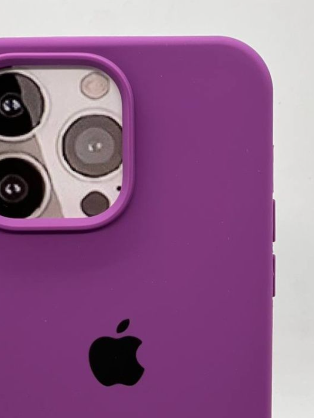 Накладка iPhone 14 Pro силикон бургунди