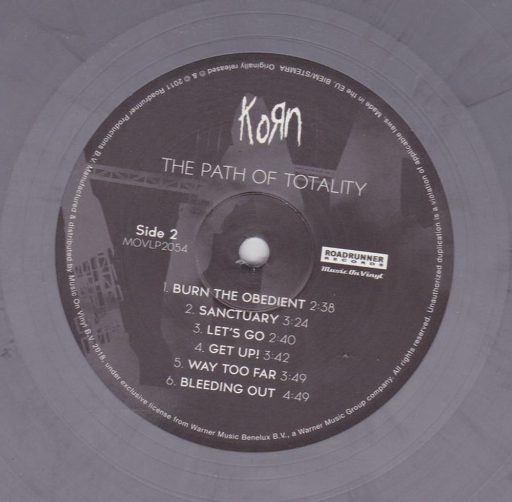 Korn / The Path Of Totality (Limited Edition)(Coloured Vinyl)(LP)