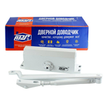 Доводчик дверной 45-65кг DS-62 WW квадратный M белый