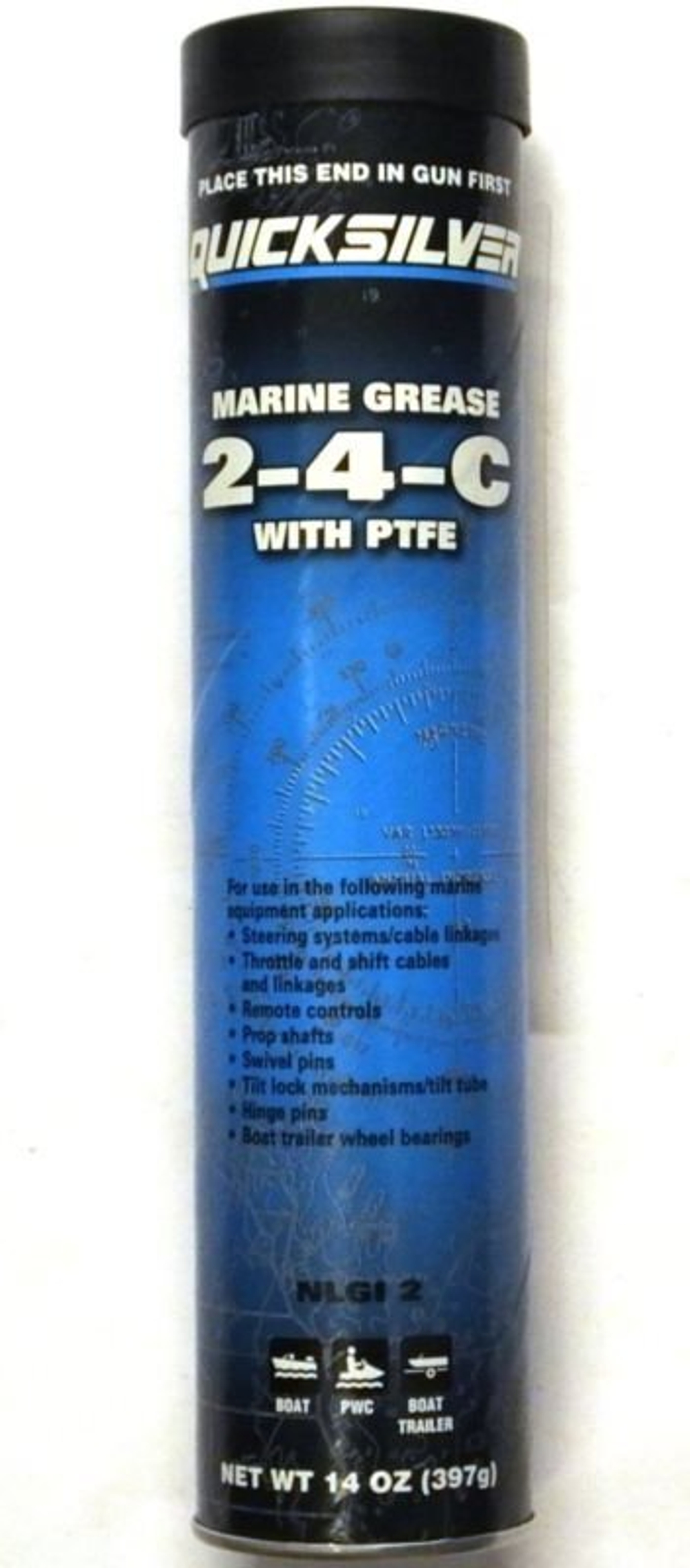 Смазка универсальная QUICKSILVER 2-4-C с тефл.397г