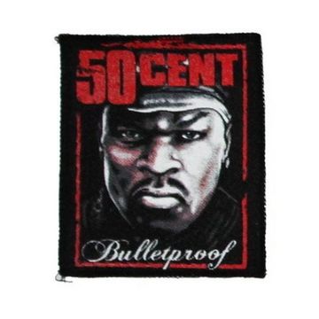 Нашивка 50 Cent Bulletproof (115X125)