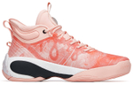 Anta Anta KT7 shock absorption non-slip wear-resistant high-top basketball shoes men's pink