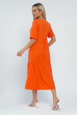 Платье Воздушный поцелуй (оранжевое) П13490-18М LT Collection