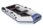 Аква-2800 СКК светло-серый/синий (Лодка ПВХ)