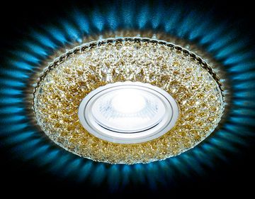 Точечный светильник S333 CF/WR хром/кофе/MR16+3W (LED Warm 3000K) Ambrella