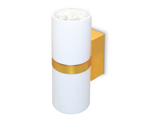 FW242/2 WH/GD белый/золото GU10*2 max 12W 155*60*76