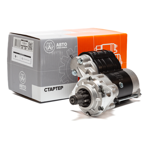 Стартер редукторный, МАЗ, ПАЗ, ЛИАЗ, УРАЛ, ГАЗ, дв. ЯМЗ, 24В, 4.5/5.5 кВт, 9 зуб. (ан. AZF4137, 5302.3708, 11.131.524)
