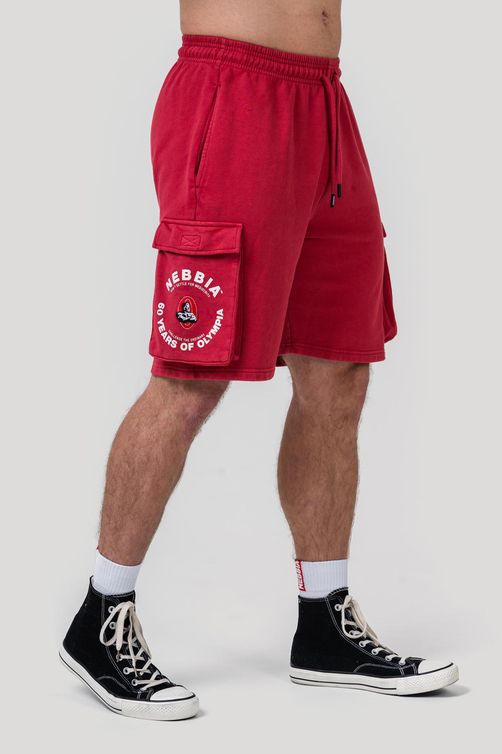 Шорты Washed Loose Fit Cargo Shorts LEGACY 787 Красные