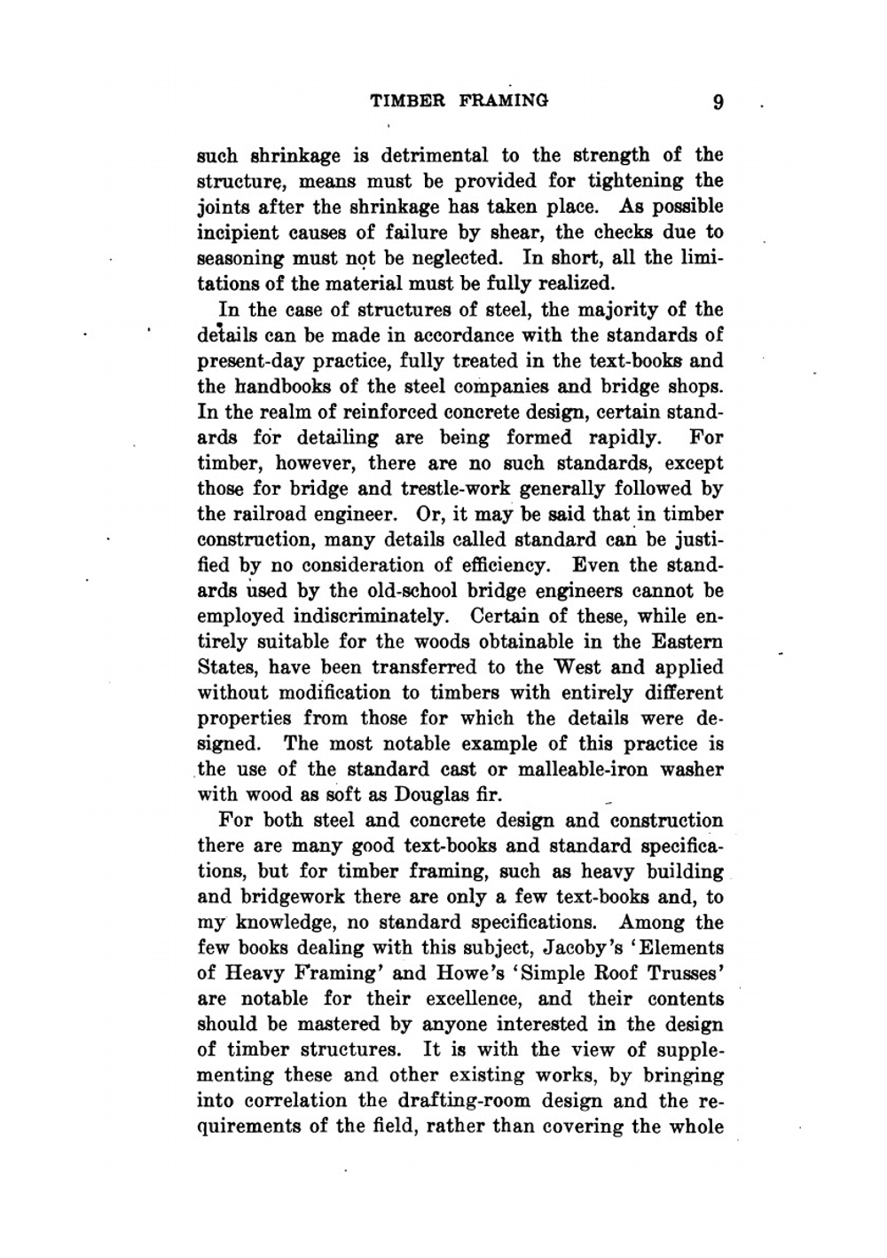 Timber Framing | H.D. Dewell