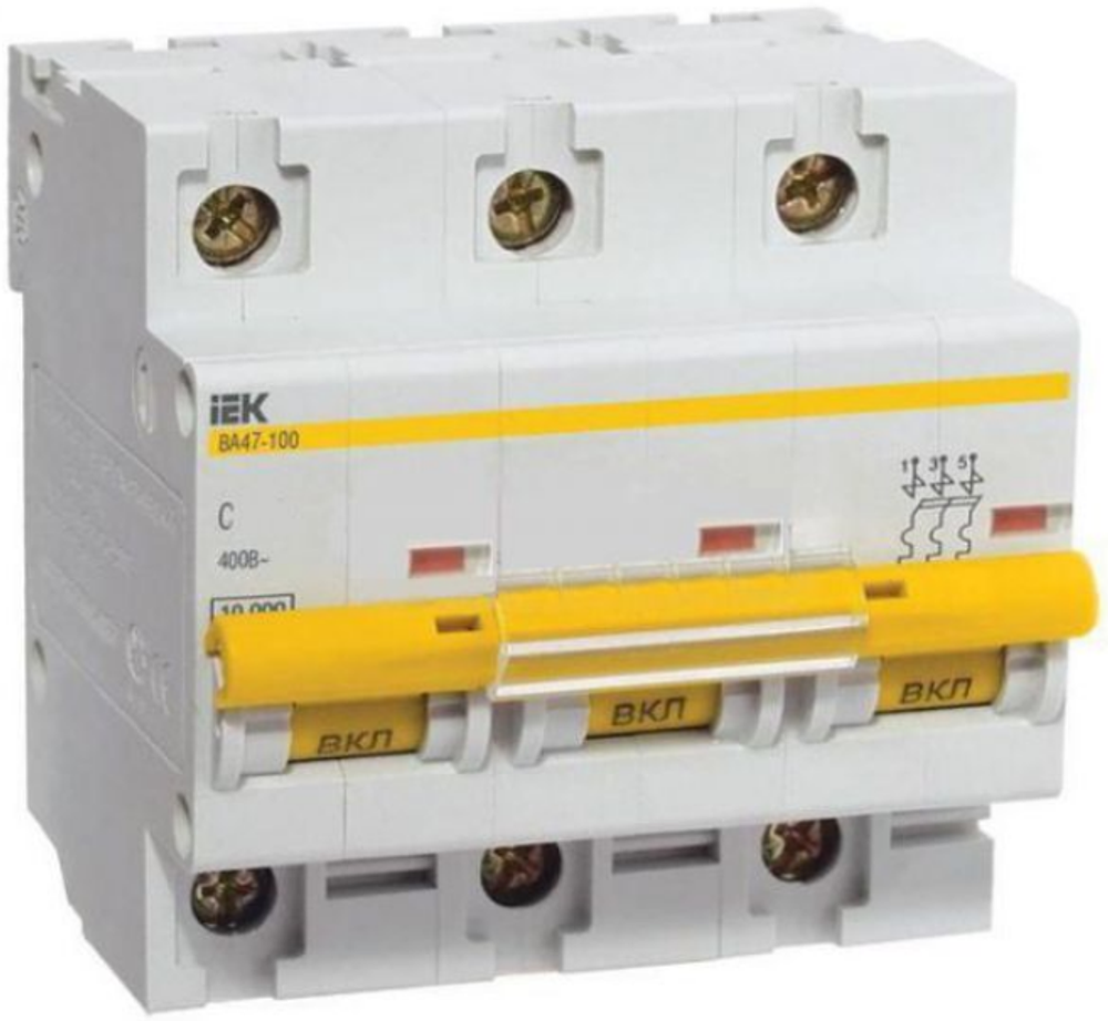 Автоматический выключатель  IEK MVA40-3-050-C