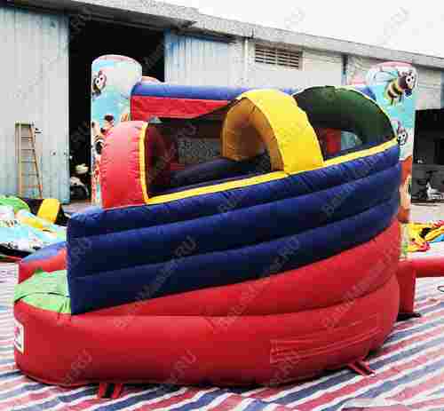 Детский надувной батут "Радужный" с печатью