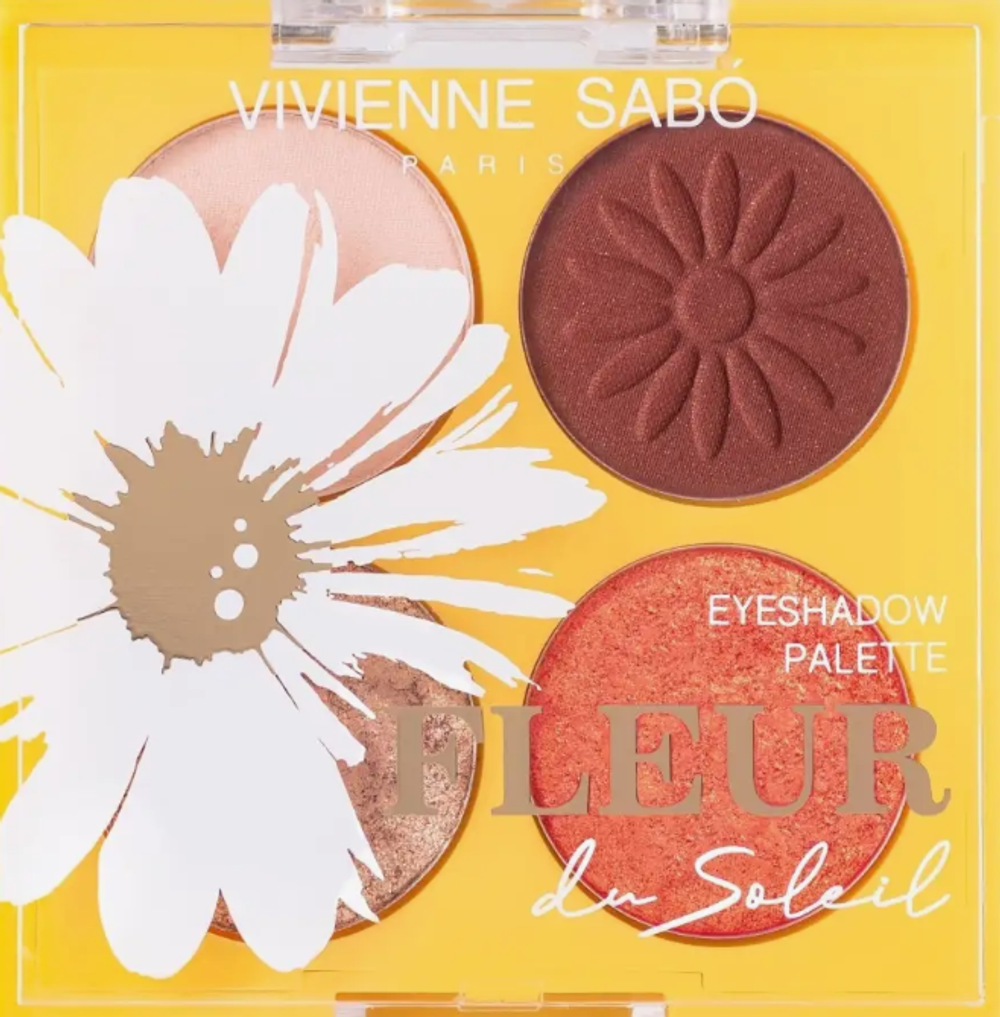 VS 1108 Палетка теней “Fleur du soleil” 01