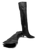 Кожаные ботфорты Patrizia Pepe - черный(8Y0398 L048)