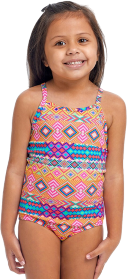 Купальник FUNKITA Toddler Girl's Devil In Detail Printed One Piece