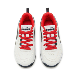Детские теннисные кроссовки Diadora S. Challenge 5 SL AC All Court Shoe Kids - White, Red