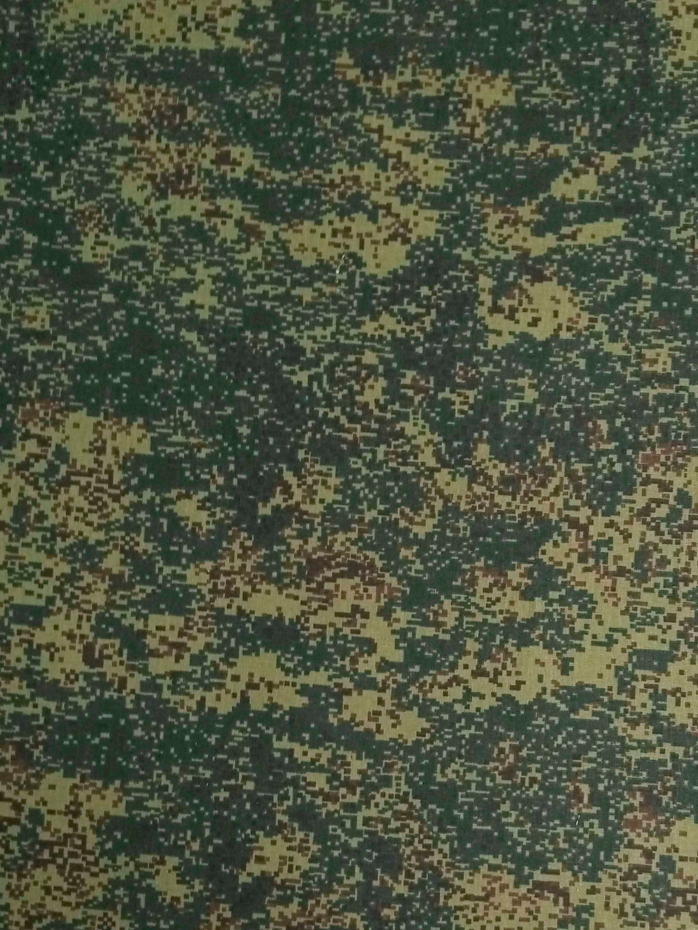 Ткань бязь плательная, рис. "Камуфляж пиксель", ширина 150 см, арт. 271