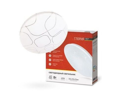 ASD/InHome светильник светодиодный декоративный 48W(3120lm) 4000К 4K 350x55 IP40 DECO НОЧНОЕ НЕБО